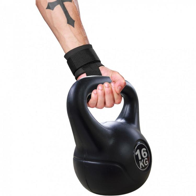 Kettlebell Manubrio Peso Pesi Pvc Ghiria Per Palestra Crossfit Fitness Mma -16Kg