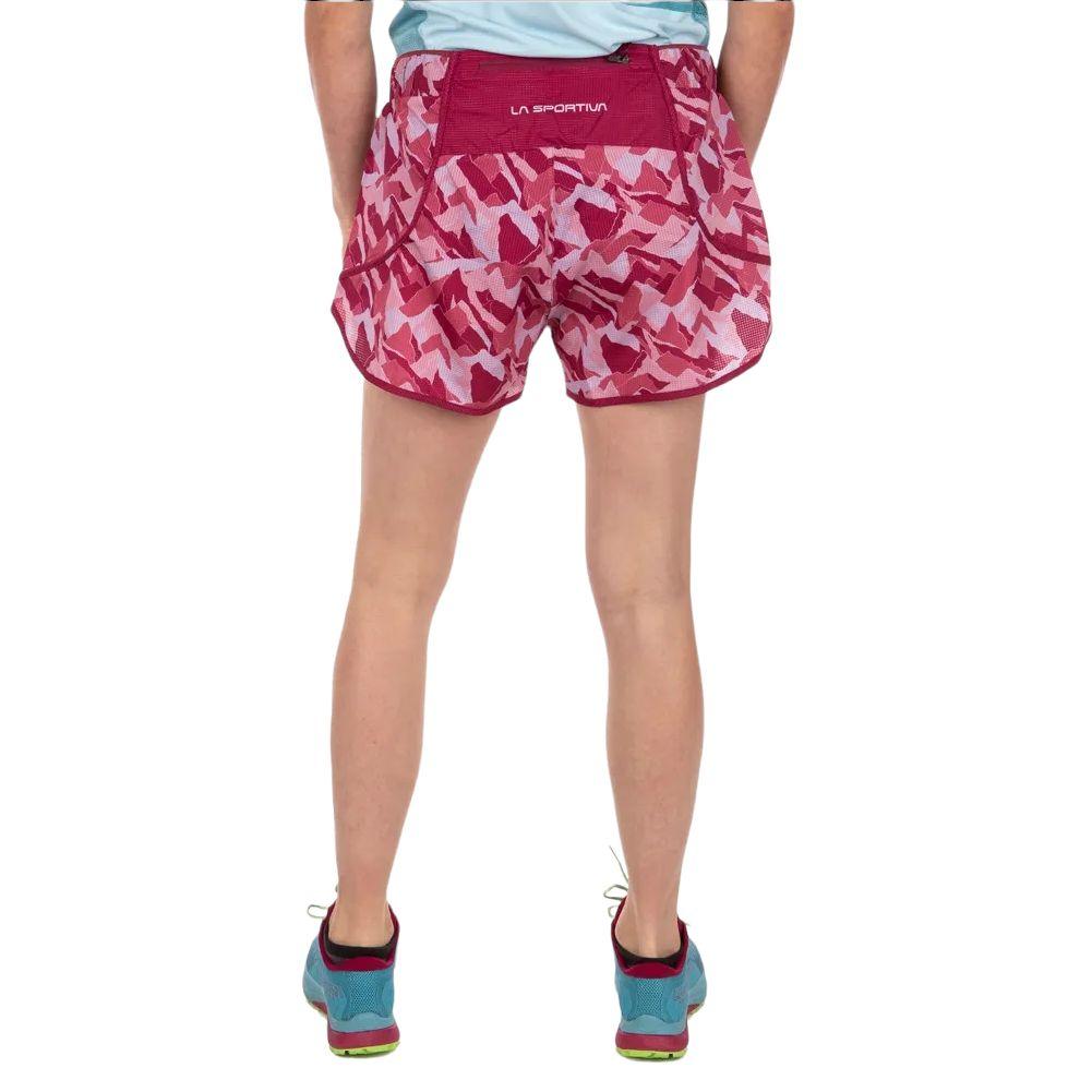 Pantaloncini Timing Donna Red Plum/Blush