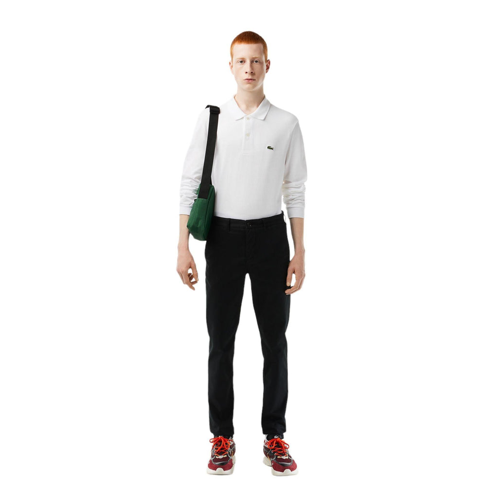 Polo Classic Fit Long sleeve Uomo White