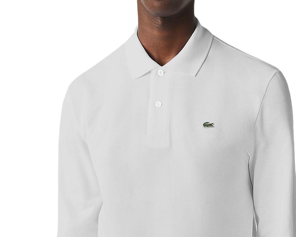 Polo Classic Fit Long sleeve Uomo White