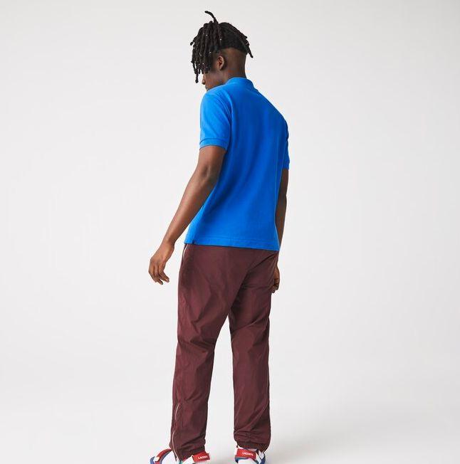 Polo Classic Fit Uomo Celeste