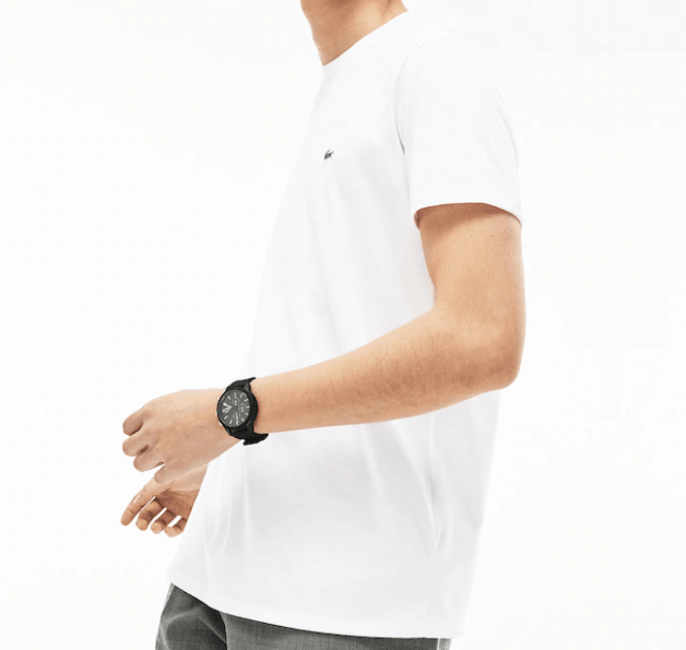 T-shirt Classic in Pima Uomo Bianca