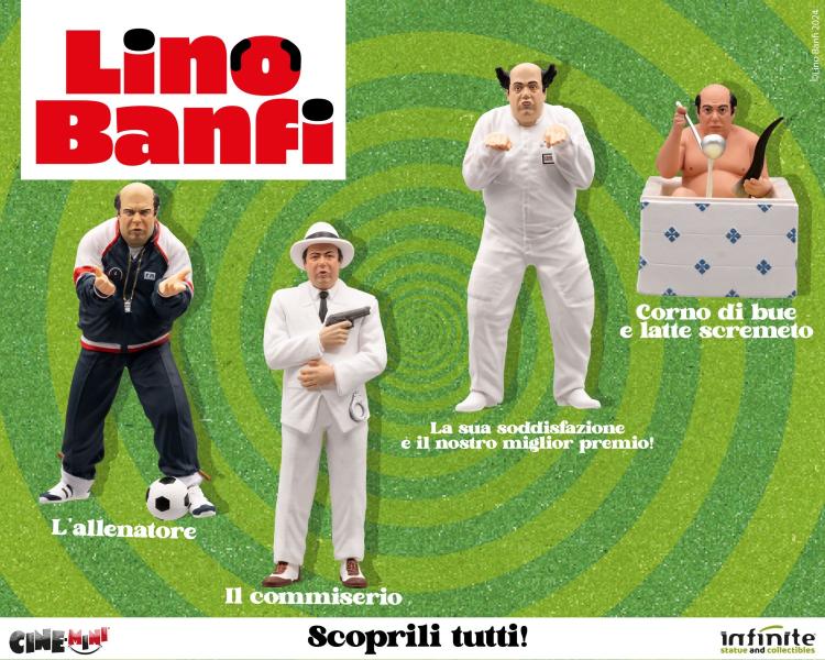 Infinite - Lino Banfi Corno Di Bue E Latte Scremeto Cine-Mini Statue Figure Pvc
