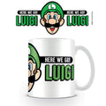 Pyramid Tazza Super Mario Bros (Here We Go Luigi) Mug Tazza In Ceramica Scatola