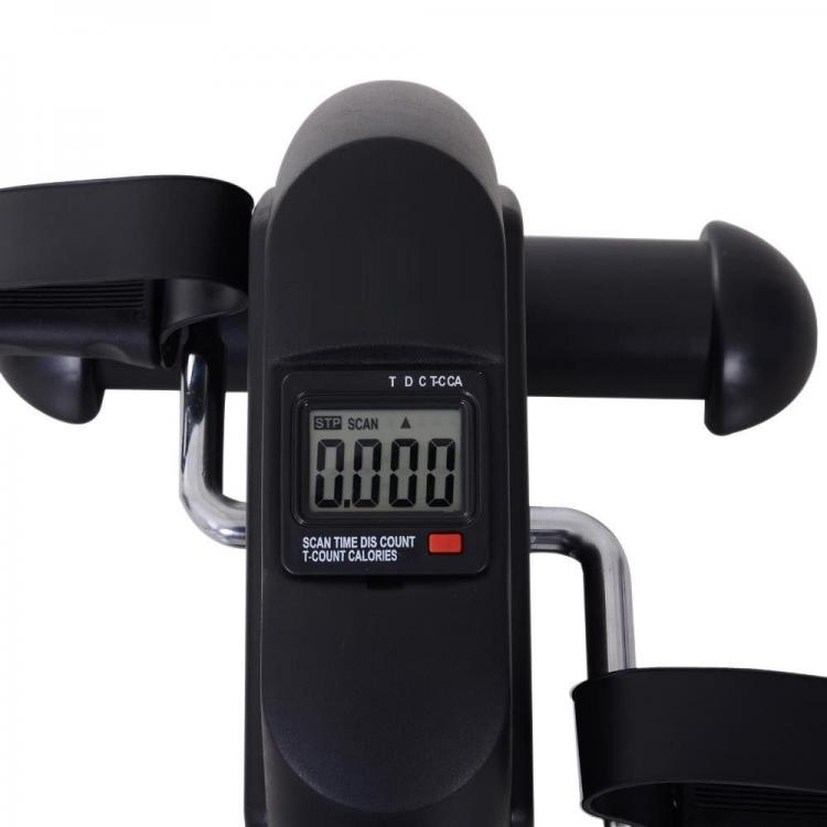 Mini Cyclette Da Casa Fitness Per Braccia E Gambe Pedaliera Regolabile Digitale
