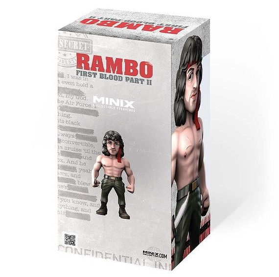 Minix Rambo Bandana - (Movies 109) Figure 12Cm Statua Statuetta Collezione