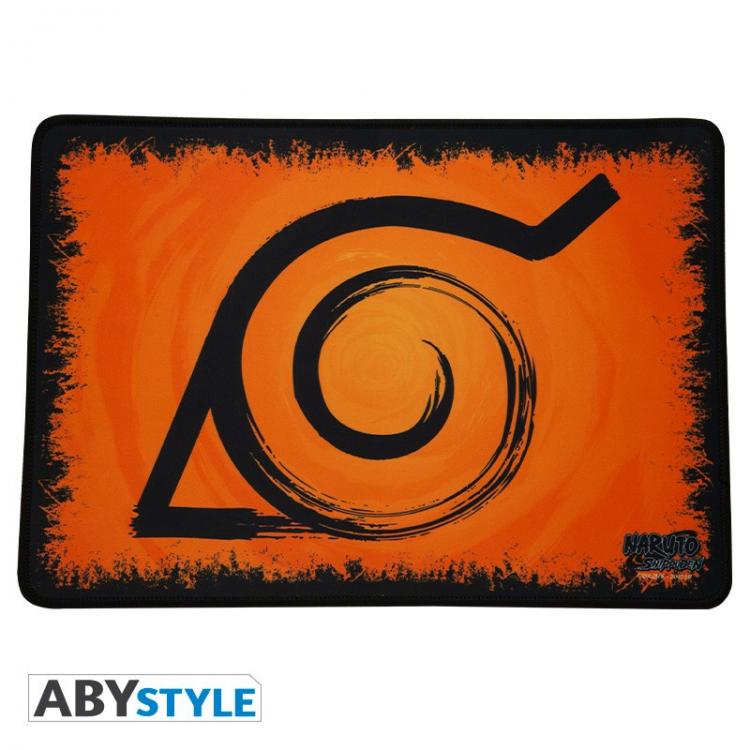 Abystyle Tappetino Mouse Pad Mousepad Gaming Anime Manga Naruto Shippuden Konoha