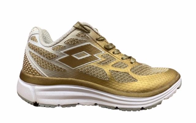 Lotto Sneakers Fox Ride II Donna Oro S7655 - Scarpe Casual Traspiranti