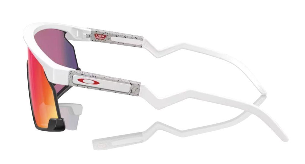 Occhiali BXTR Matte White/Prizm Road