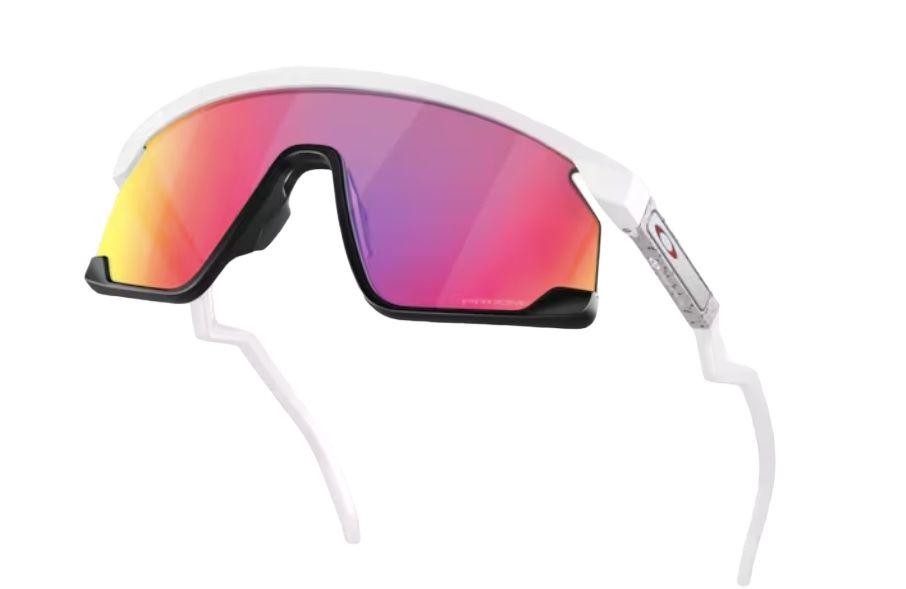 Occhiali BXTR Matte White/Prizm Road