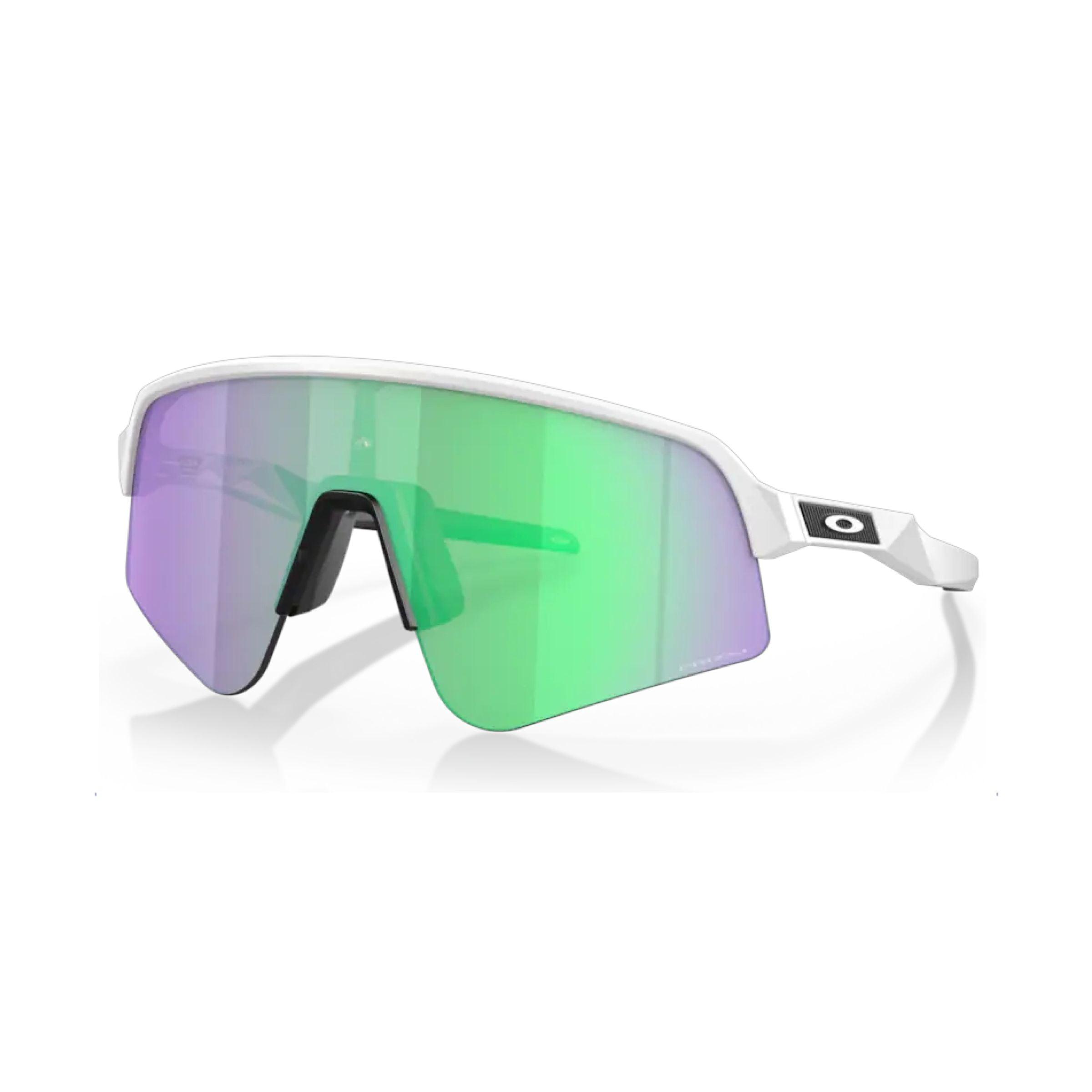 Occhiali Sutro Lite Sweep (Vented) Matte White/Prizm Road Jade