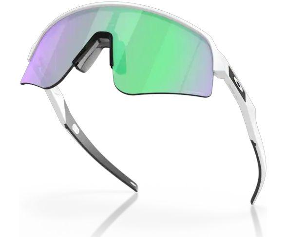 Occhiali Sutro Lite Sweep (Vented) Matte White/Prizm Road Jade