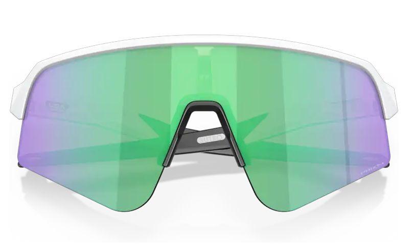 Occhiali Sutro Lite Sweep (Vented) Matte White/Prizm Road Jade