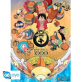 ABYSTYLE (ONE PIECE) POSTER: "1000 LOGS" FESTA DEI MILLE TRONCHI (52X38) GB EYE