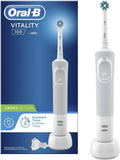 Oral-B Vitality 100 Crossaction Spazzolino Elettrico Ricaricabile Denti Bianchi