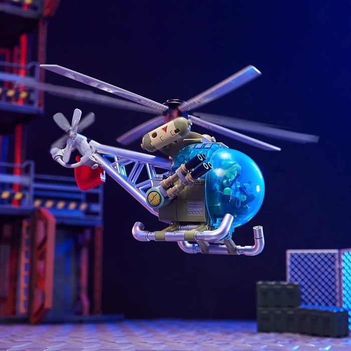 Pantasy - Metal Slug 3 Helicopter 86233 Snk Set Elicottero Costruzioni 344Pz 4+