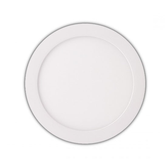 Plafoniera Esterno A Led Faretto Faro Pannello Rotondo | 12W Luce Naturale 4000K