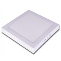 Plafoniera Esterno A Led Faretto Faro Pannello Quadrato | 18W Luce Fredda 6500K