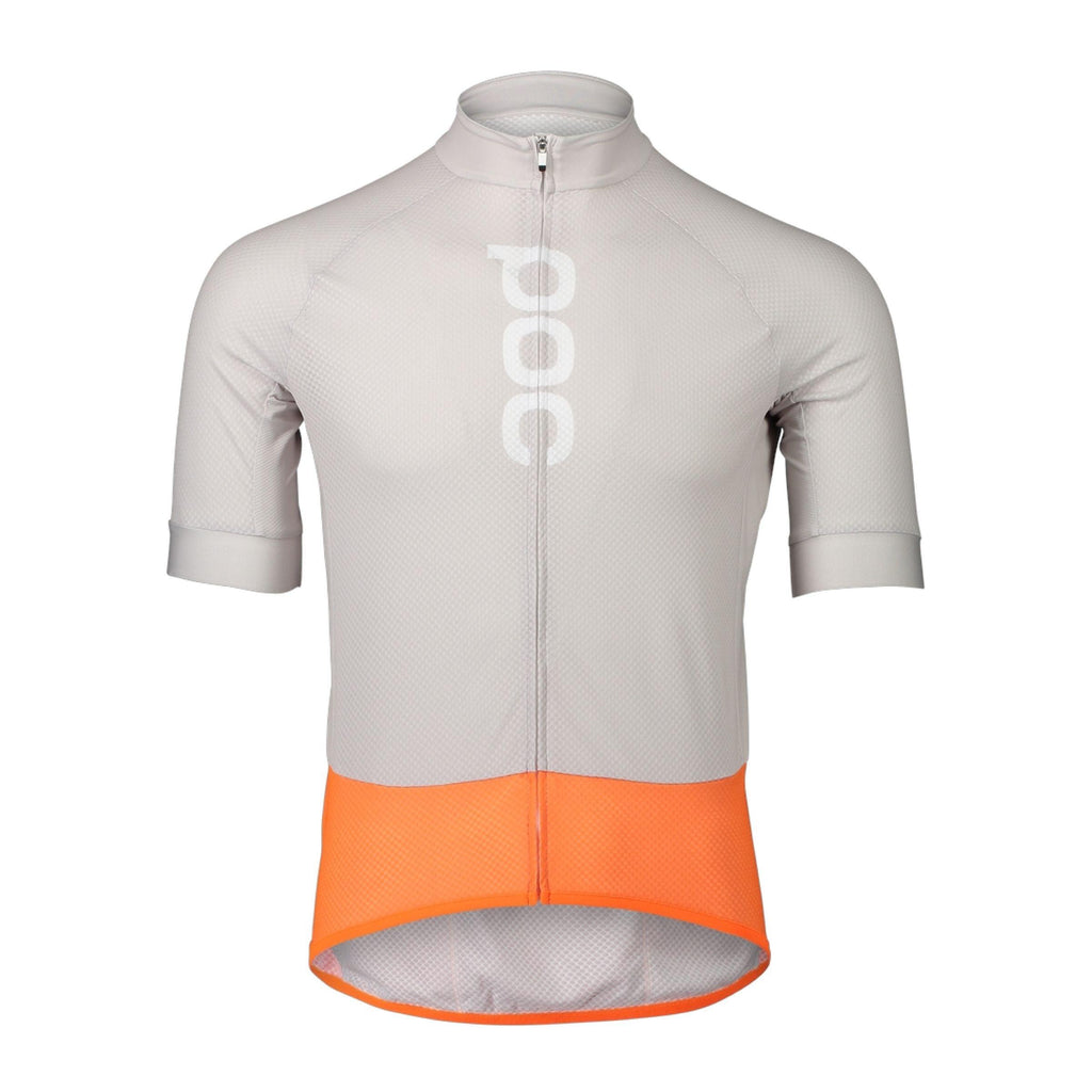 T-shirt Essential Road Logo Uomo Granite Grey/Zink Orange