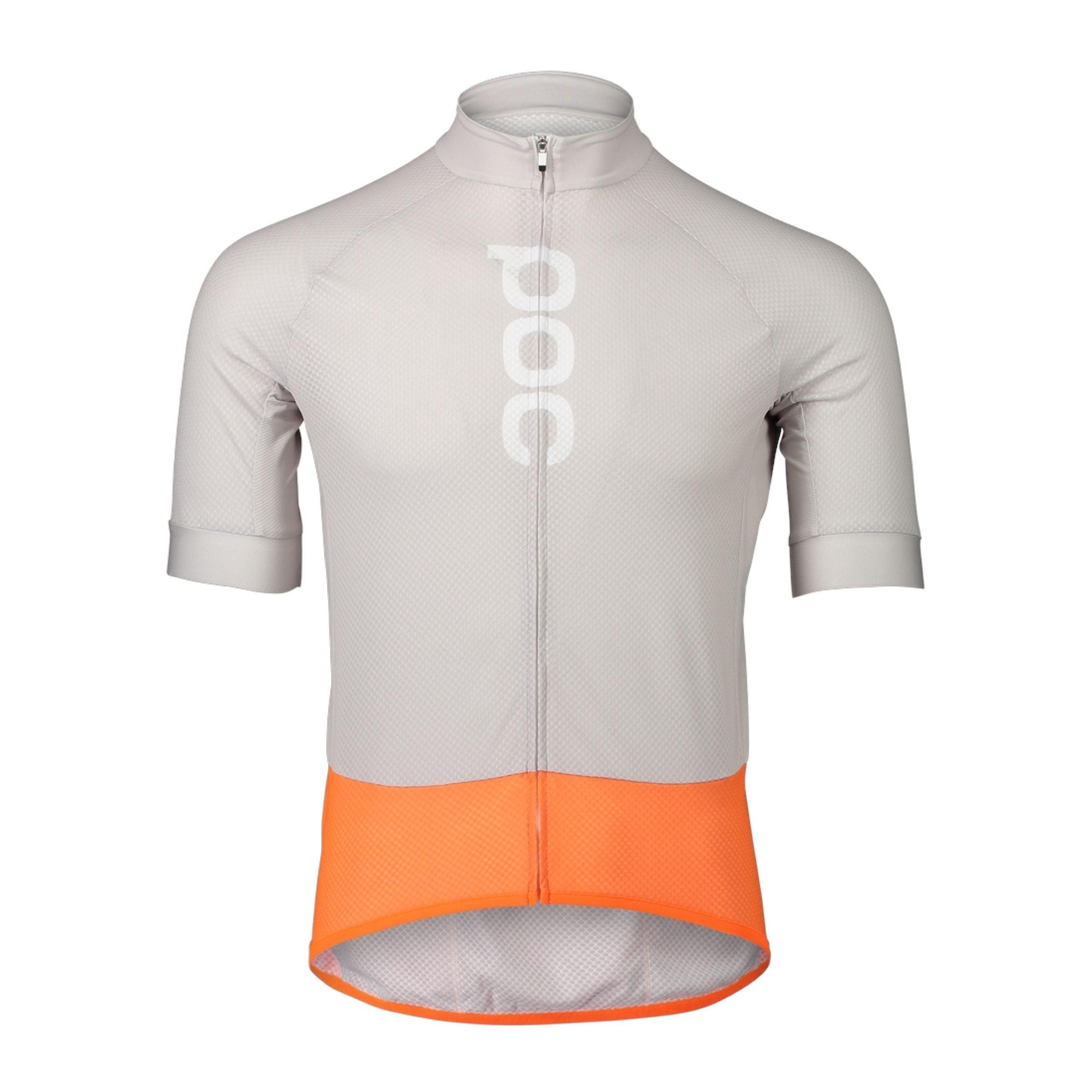 T-shirt Essential Road Logo Uomo Granite Grey/Zink Orange