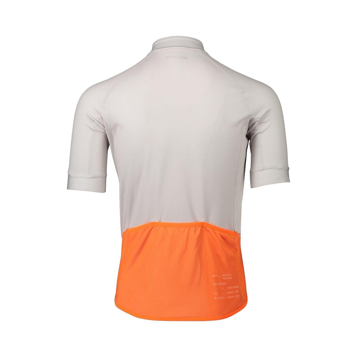 T-shirt Essential Road Logo Uomo Granite Grey/Zink Orange
