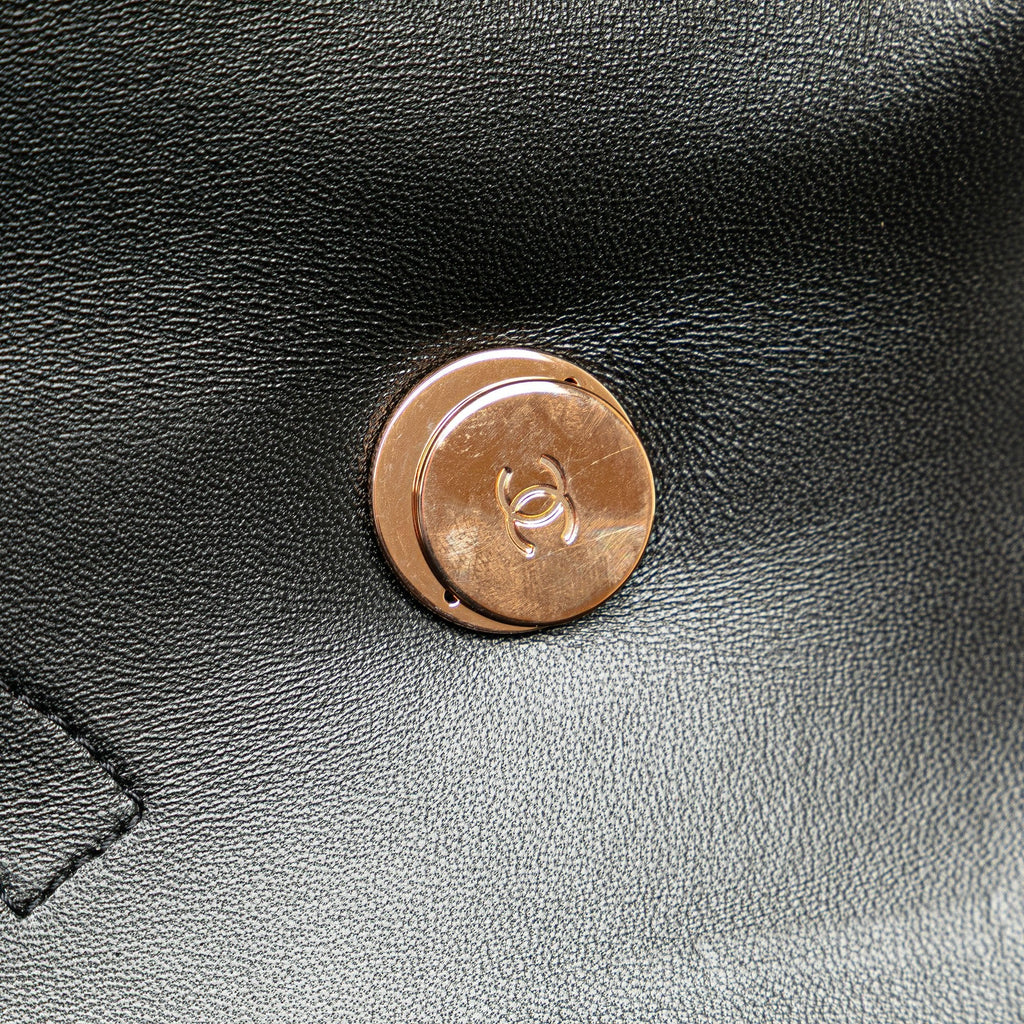 CHANEL Borsa a tracolla Trendy CC Flap in pelle di agnello media