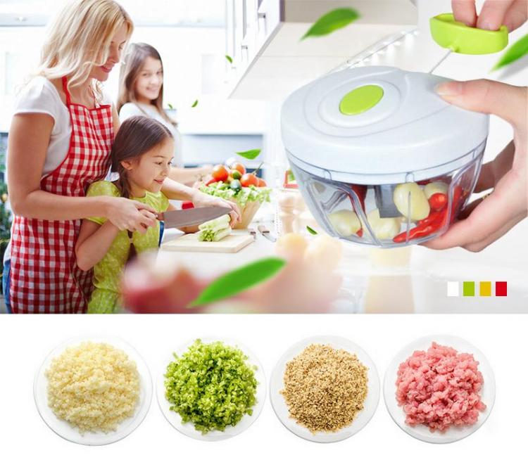 Tritatutto Speedy Chopper Tritaverdure Manuale A Corda Frutta Verdure Centrifuga