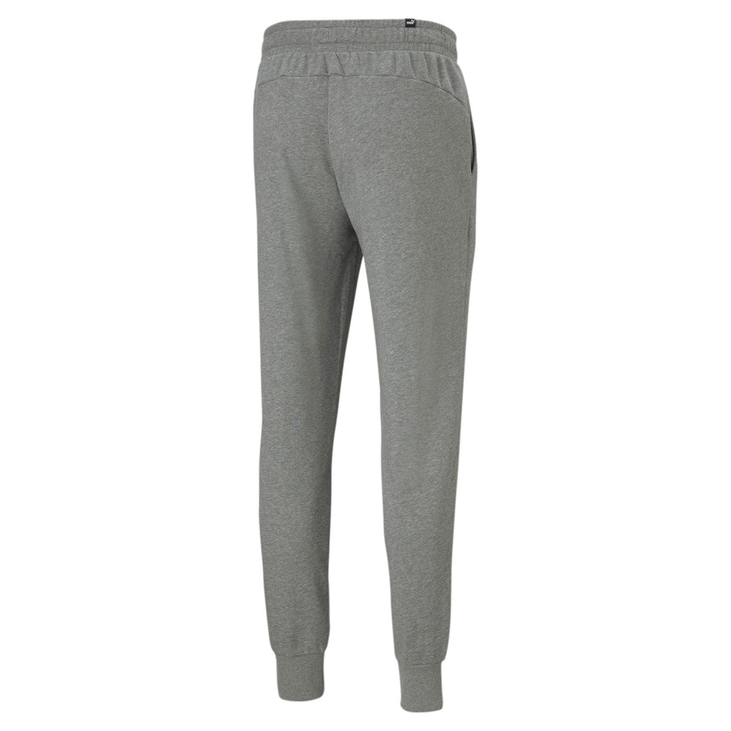 Puma pantalone sportivo da uomo Lungo in Jersey ESS Logo 586716 03 grigio medio