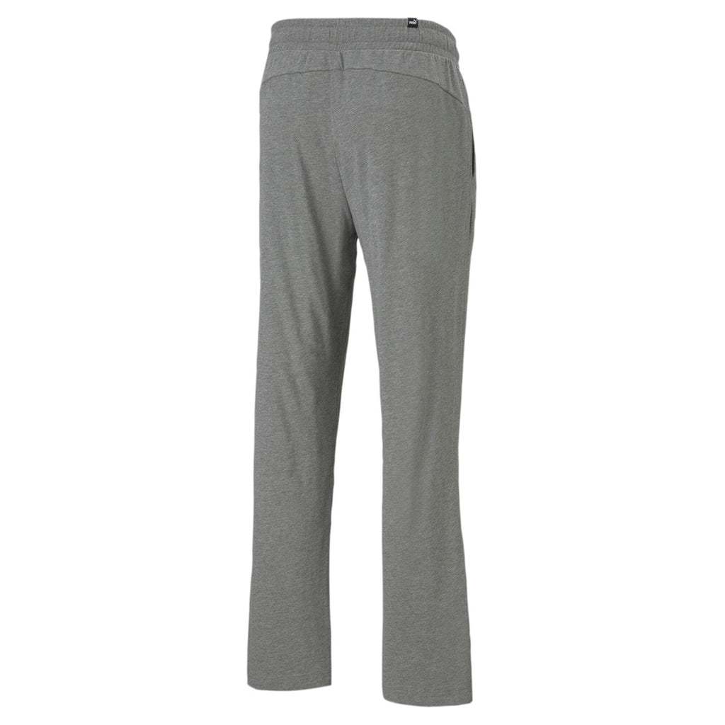 Puma pantalone sportivo da uomo in cotone jersey ESS Jersey Pants op 586747 03 medium gray heather