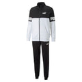 Puma tuta sportiva da uomo Power Colorblock 670038-01 nero-bianco