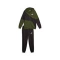 Puma tuta sportiva con cappuccio da uomo Power Cat 675972-31 mirto