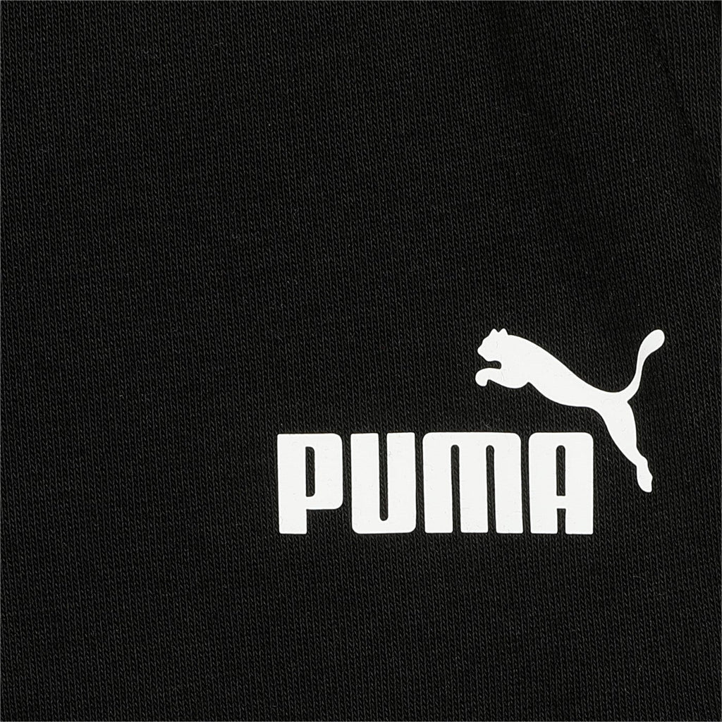 Puma competo in cotone da bambina T-shirt e Pantaloncino 846936 02 bianco nero