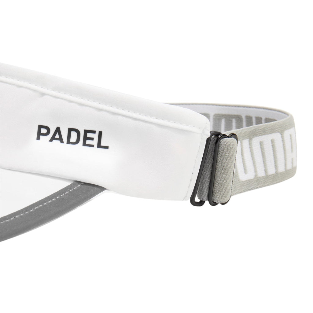 Puma Visiera Unisex da Padel 931440 02 bianco