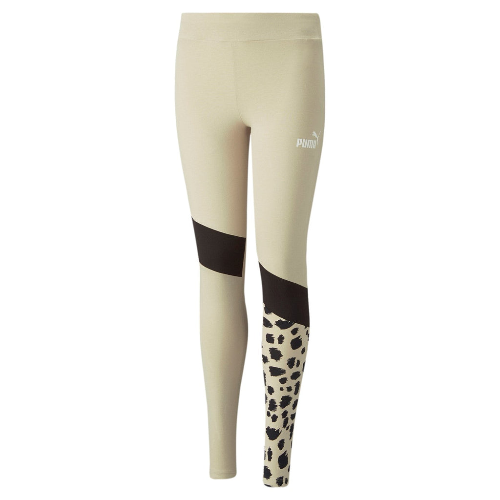 Puma Pantalone sportivo Leggings da bambina e ragazza Animal Block 539818-88 granola