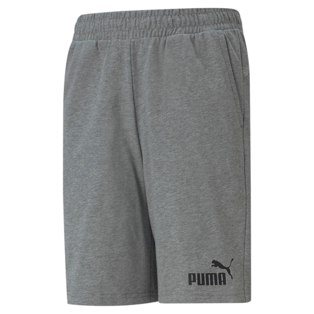 Puma pantaloncino sportivo da ragazzo in cotone Jersey 586971 03 grigio
