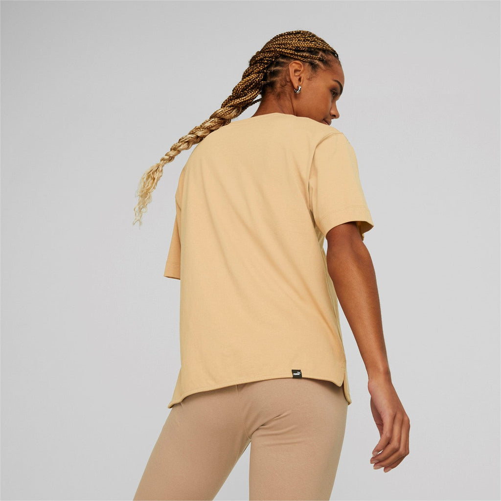 Puma T-shirt da donna manica corta Her Tee 673107-89 dusty tan