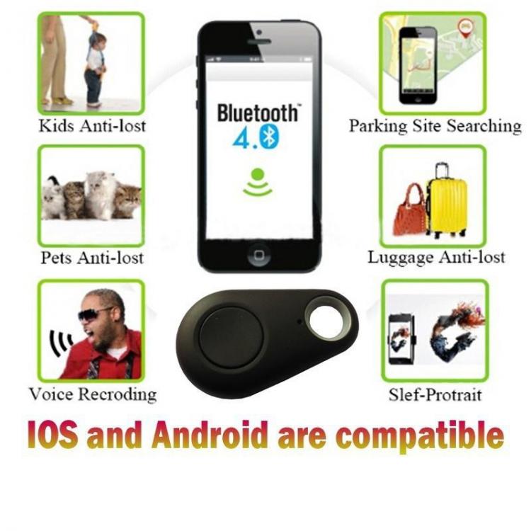 Localizzatore Gps Bluetooth Portachiavi Smart Itag Smartphone Ios Android Auto