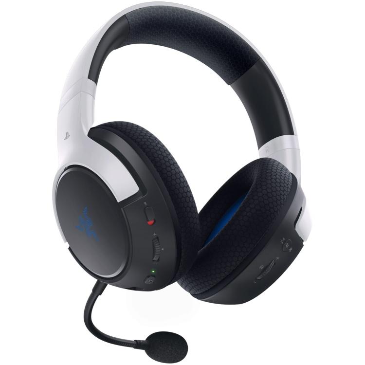 Razer Kaira Hyperspeed Cuffie Sony Ps5 Wireless Playstation 5 Pulse 3D White