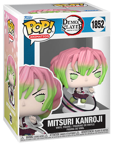 Funko Pop ! Animation - Demon Slayer (1852) Mitsuri Kanroji (Attack) Figure 9 cm