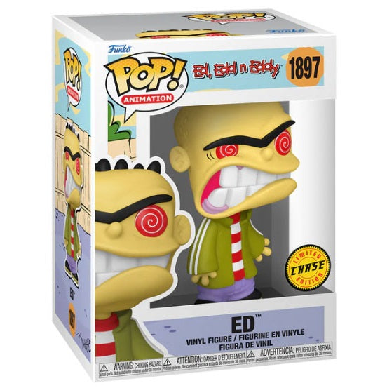 Funko Pop ! Animation - Ed, Edd N Eddy (1897) Ed Chase Vinyl Figure 9Cm Statua