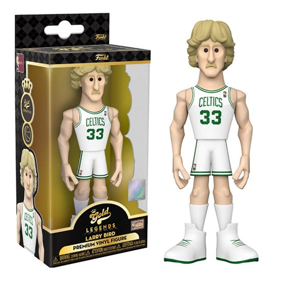 Funko Gold Nba -  Larry Bird Premium Celtics Vinyl Figure Da Collezione 9Cm