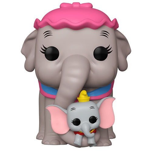 Funko Pop ! Disney - Dumbo (1537) Mrs. Jumbo With Dumbo Vinyl Figure 15Cm