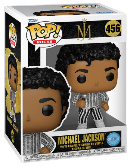 Funko Pop ! Rocks Michael Jackson - (456) Rock With You Figure Glitter 9cm