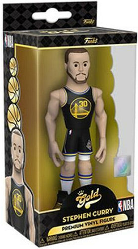 Funko Pop Gold ! Series Two Nba Warriors  - Stephen Curry - Premium Vinyl Figure