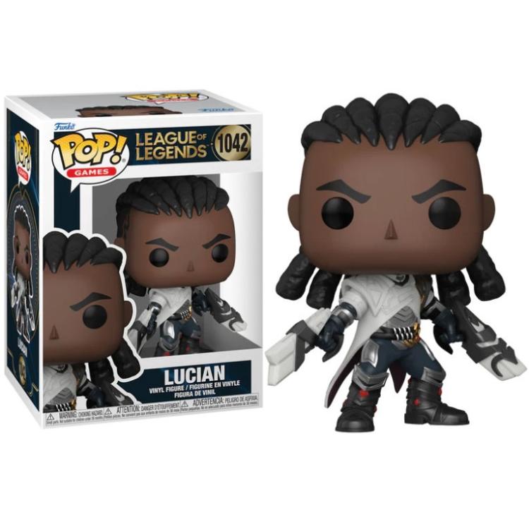Funko Pop ! League Of Legends (1042) Lucian Vinyl Figure 9Cm Statuetta Statua