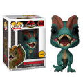 Funko Pop ! Movies Jurassic Park 25Th - (550) Dilophosaurus (Chase) Limited 9Cm