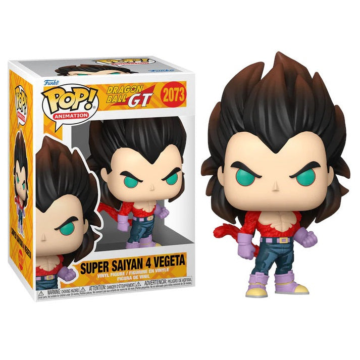 Funko Pop ! Animation Dragon Ball Gt - (2073) Super Saiyan 4 Vegeta Figure 9Cm