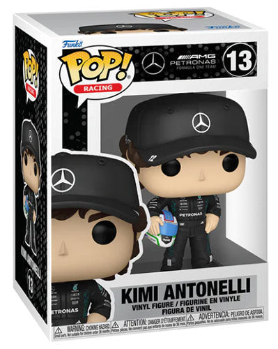 Funko Pop ! Racing Formula 1 - (13) Andrea Kimi Antonelli F1 Team Amg 9Cm