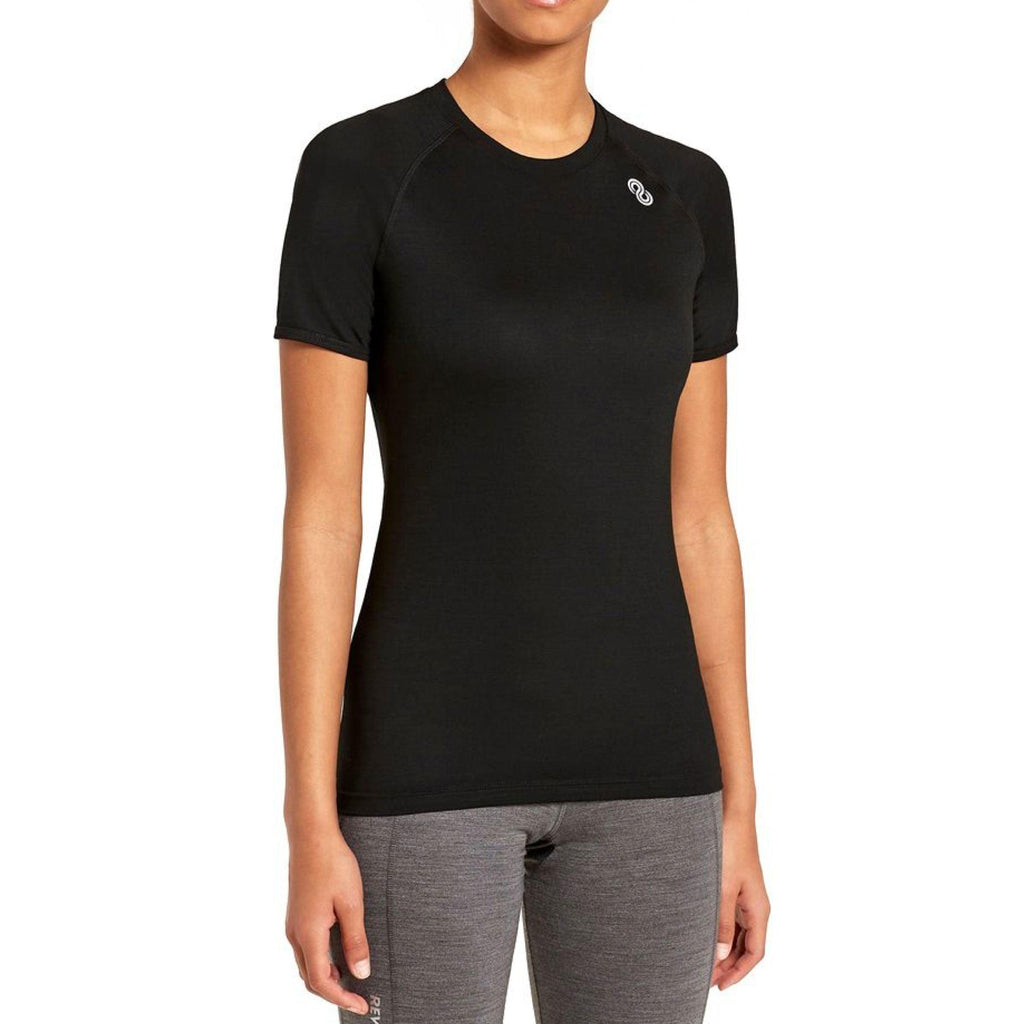 T-shirt Ali Donna Nera