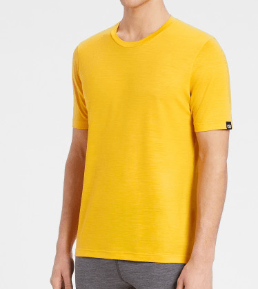 T-shirt S/S Sunset Uomo Gialla